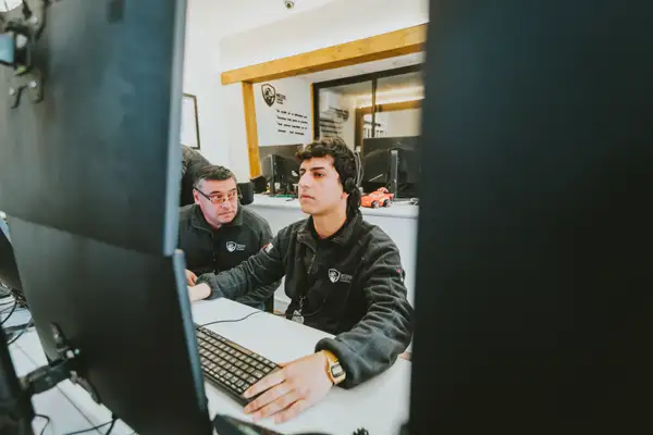 Lo que ve un operador de Widder en su puesto